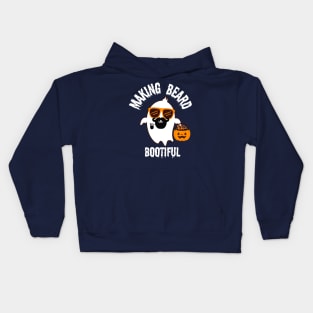 Making Beard Bootiful Kids Hoodie